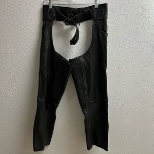Leather chaps